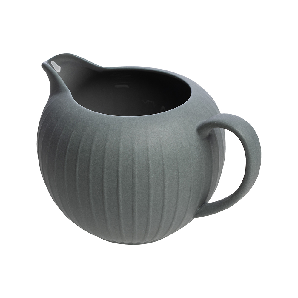 Milk Grey Matte Round Vintage