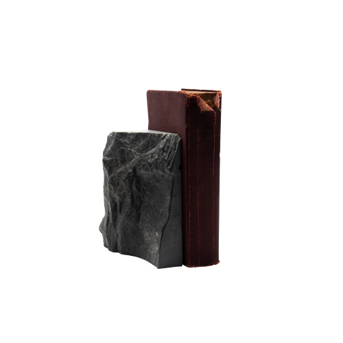 Bookend - Charcoal Rock