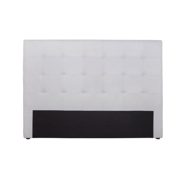 Headboard - Queen June Light Grey Tufted
