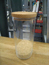 Canister Glass w/ Wood Stopper