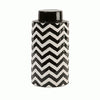 Canister Large Black & White Chevron