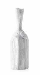 Floor Small Carved Resin White