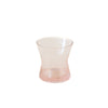 Candle Holder - Pink Glass