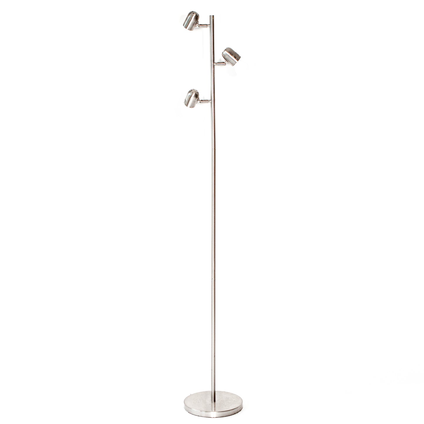Floor Lamp - 3 Heads Silver