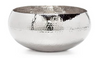 Bowl - Silver Hammered Large