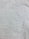 Duvet Set - Twin White w/ Embossed Coral