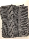 Grey Vintage Knitted