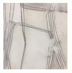 Art - Abstract Logic I w/ Black Frame Medium 27" X 30" CLEARED