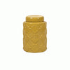 Canister Small Fret Texture Yellow