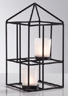 Candle Holder - Black Wire House