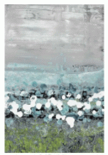 Art - Aqua Motion - Small - CLEARED 11" X 16"