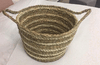 Basket - Small Grass w/ Cream Stripe