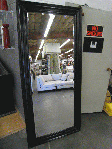 Mirror - Wide Black Frame 80"