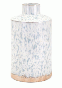 Large Blue Speckle Vase
