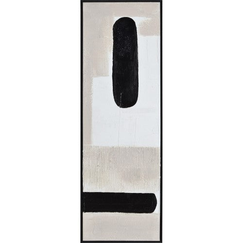 Dragoni Black Strokes II 15" x 45" Cleared