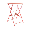 Outdoor Bistro Table - Foldable Red