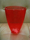 Cup - Clear Plastic Pink