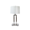 Table Lamp - Rectangle Frame Brushed Chrome