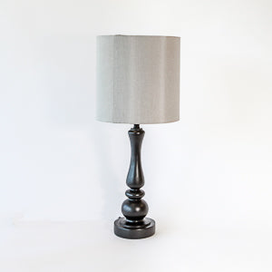 Table Lamp - Dark Brown Tapered