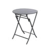 Outdoor Bistro Table - Foldable Grey