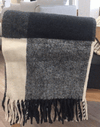 Black, White & Grey Checkerboard Plaid