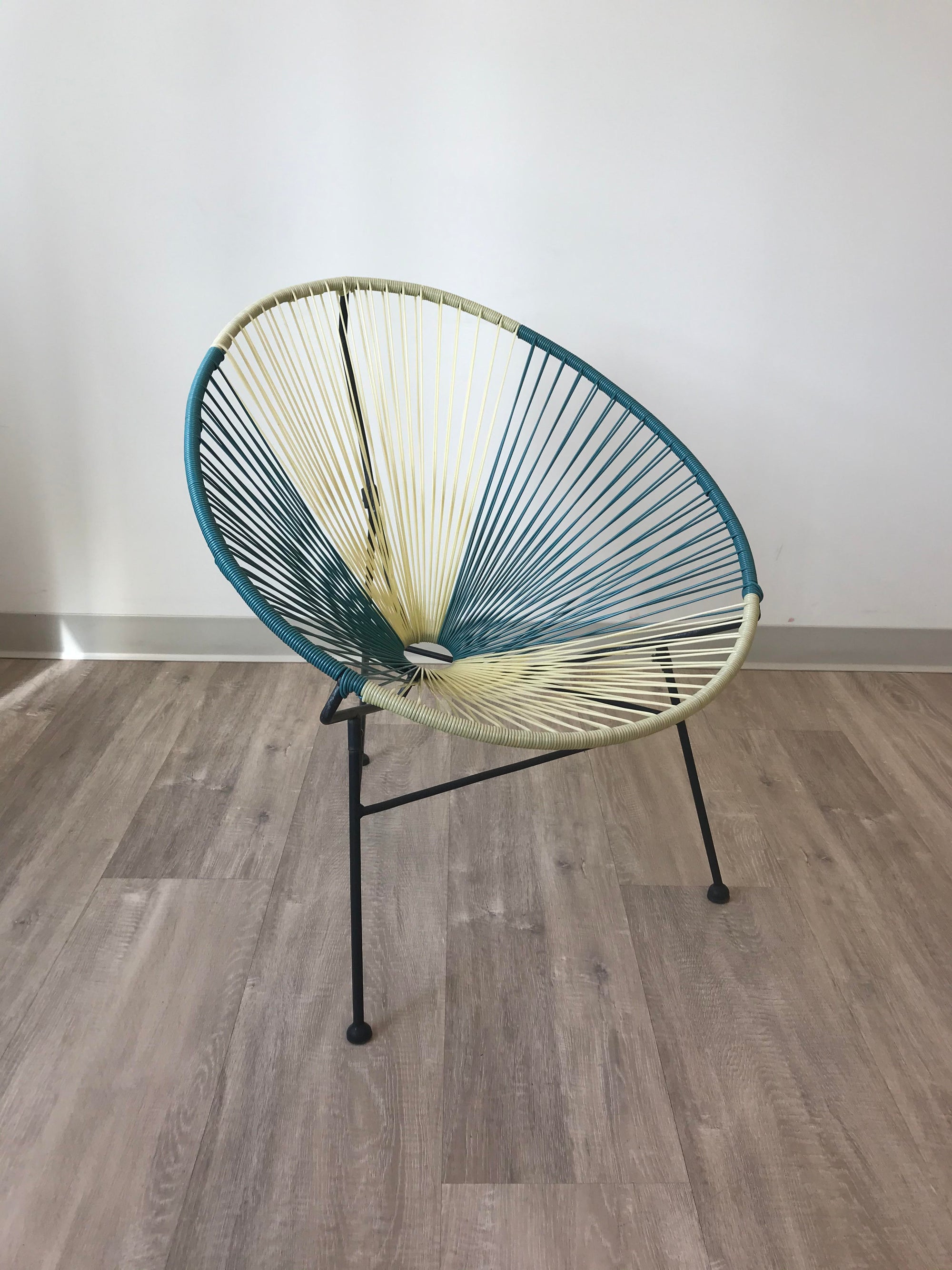 Outdoor Chair - Acapulco Teal & Lime