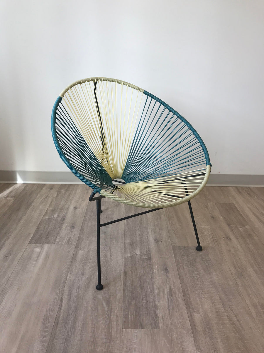 Outdoor Chair - Acapulco Teal & Lime