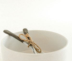 Art - White Bowl - Small - CLEARED 24" X 24"