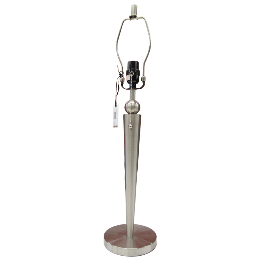 Table Lamp - Silver Cone & Sphere