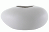 White Matte Ceramic Pebble