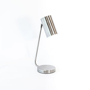 Table Lamp - Pewter Cylinder Head