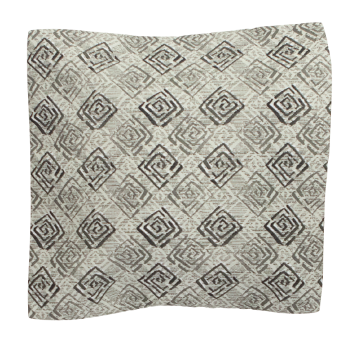 18x18 Charcoal Grey Labyrinth Pattern Outdoor