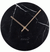 Clock - Black Marble Face