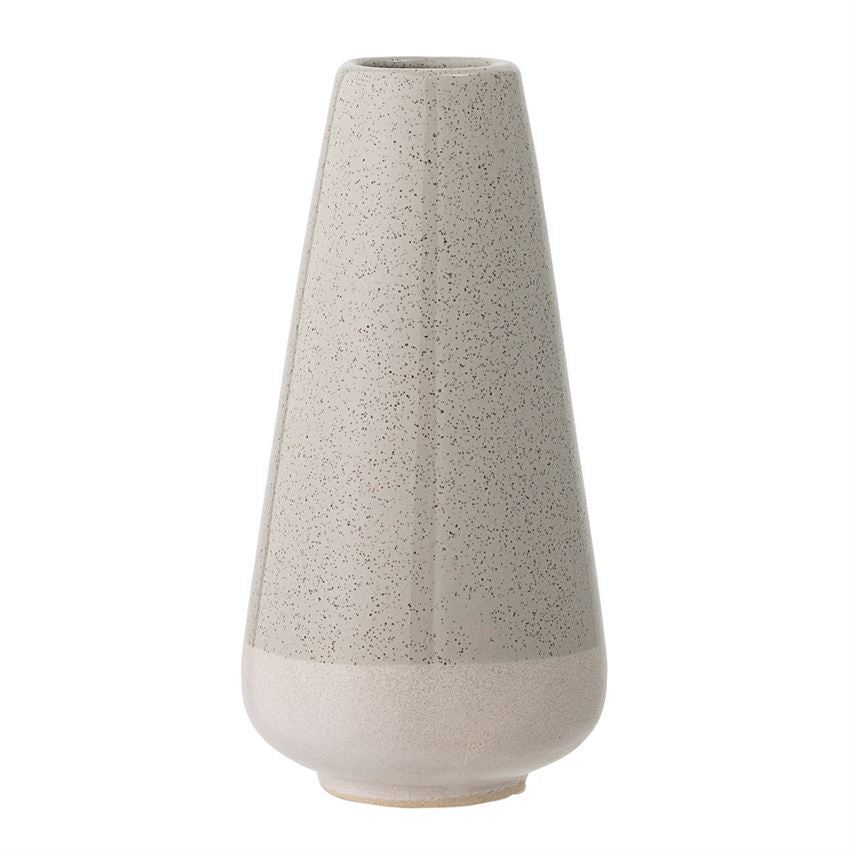 Mint Speckled Top w/ White Bottom Vase