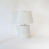 Table Lamp - White Cylindrical