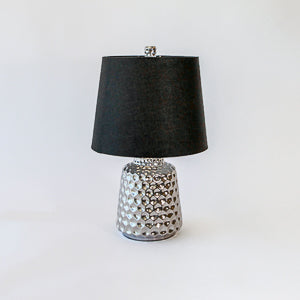 Table Lamp - Metallic Honeycomb