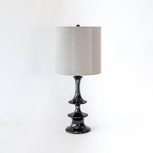 Table Lamp - Multi Contour Acrylic Black