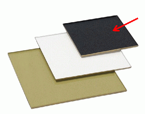 Tray - Black Square Iron