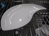 Plate - Yin Yang Ceramic White