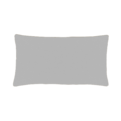 Pillow - 12x16 Oyster Grey Velvet