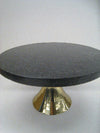 Cake Stand - Grey Marble & Gold
