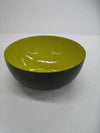 Bowl - Small Green & Matte Black Lacquered Bowl