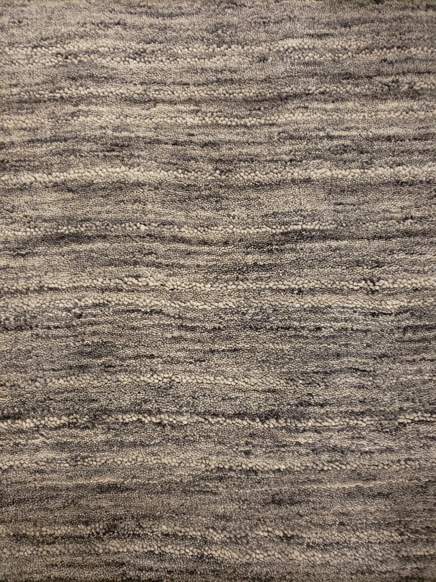 Rafia Wavy Charcoal Rug
