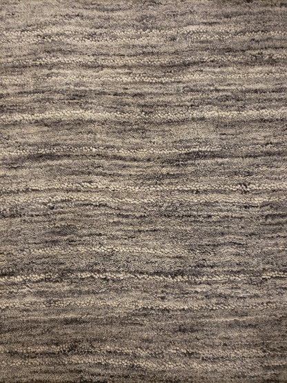 Rafia Wavy Charcoal Rug