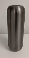 Pewter Brushed Cylinder Medium