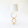 Table Lamp - Gold Stacked Circles