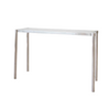 Console - Glass Top Stainless Steel - 48"