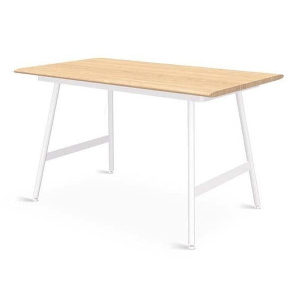 Desk - Envoy Lecture Ash Top w/ White Legs - 70''