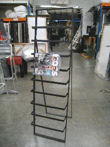 Rack - Magazine Rack Metal Bronze Brown