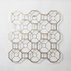 Wall Art - Gold Geometric Honeycomb Large